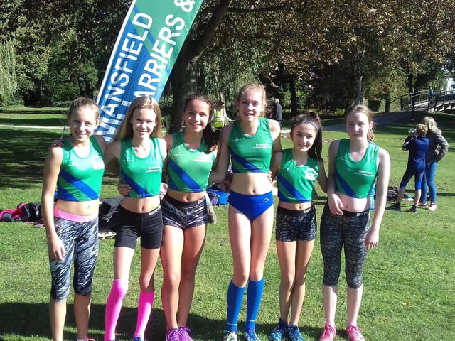 This group of Harriers U13's prepare to race in the summer sunshine. Does this event look familiar?