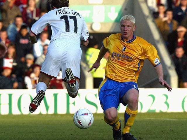 Bobby Hassell went on to become a club legend for Barnsley. He left Stags in 2004 before playing 270 times for the Tykes over the following ten years. He is now Barnsley's academy manager.