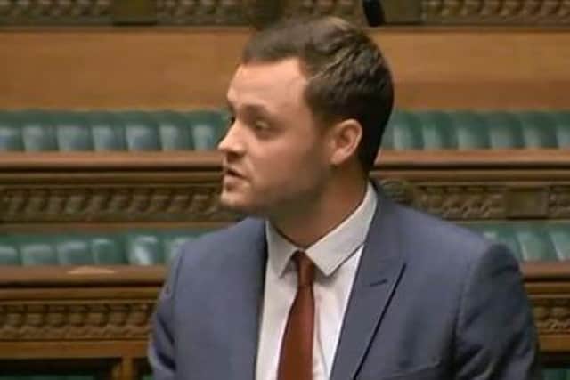 Mansfield MP Ben Bradley, who welcomed the controversial report into racism.