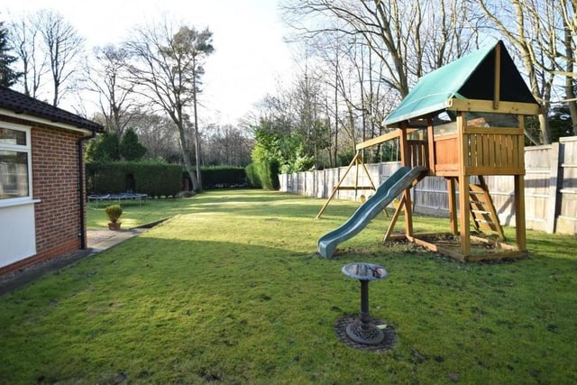 Another shot that proves how extensive the exterior is. It's a garden ideally suited to relaxing or playing.