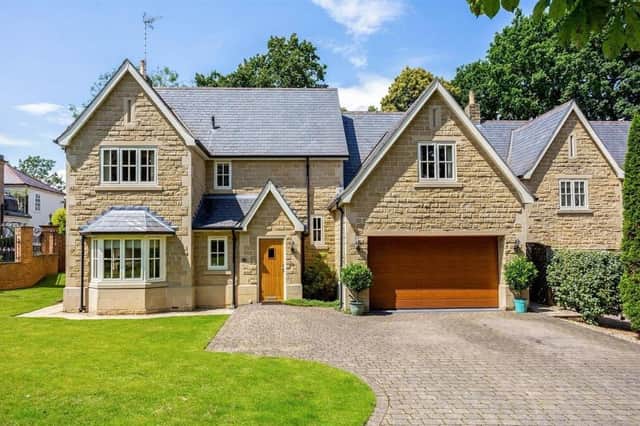 One of the most expensive and attractive houses on the Mansfield property market at the moment is this five-bedroom, detached residence on an exclusive development at Crow Hill Rise. Estate agents BuckleyBrown are inviting offers of more than £650,000.