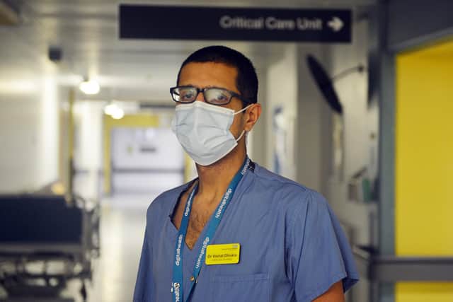 CCU consultant, Vishal Dhokia says COVI-19 is 'very different' to the flu.