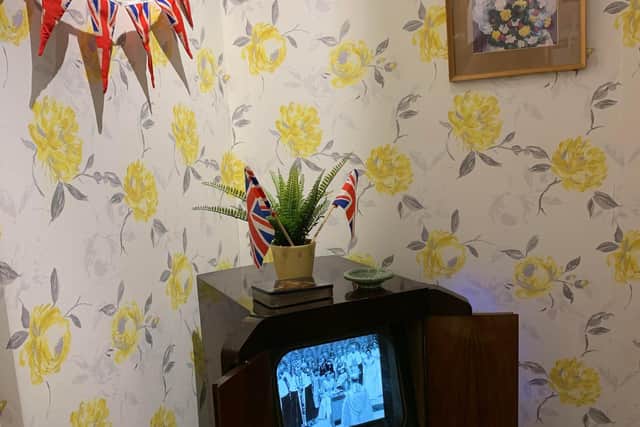 We went back to 1953 thanks to Mansfield Museum's pop-up living room.