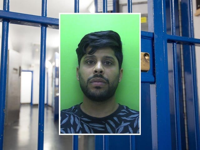 Sheraz Malik, now aged 28, was convicted of two counts of rape and received an extended 14 year sentence - 10 years in custody and four on extended licence. (Picture: Nottinghamshire Police.)