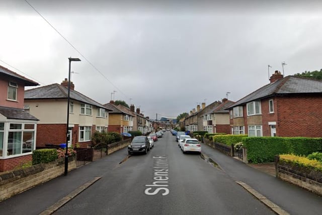 Another 10 cases of violence and sexual offences were reported near Shenstone Road.
