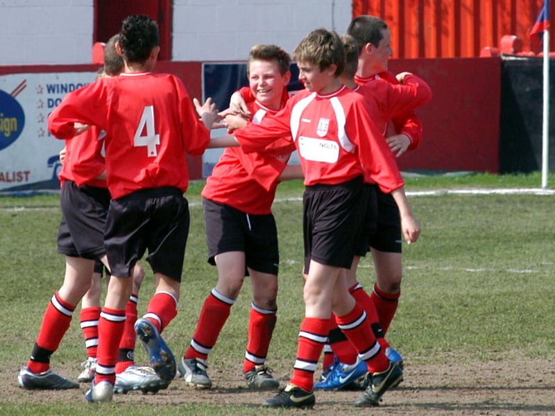 Shirebrook Rangers v Teversal FC in 2007.