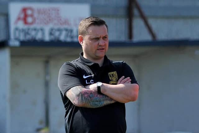 Teversal FC manager Lee Cook is hoping his side can have better luck with injuries next season. Pic by Rachel Atkins.
