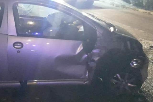 “The hearse lost control as it was coming over the bridge, crossed the road on to my side and smashed straight into the front of me. I was in total disbelief.”