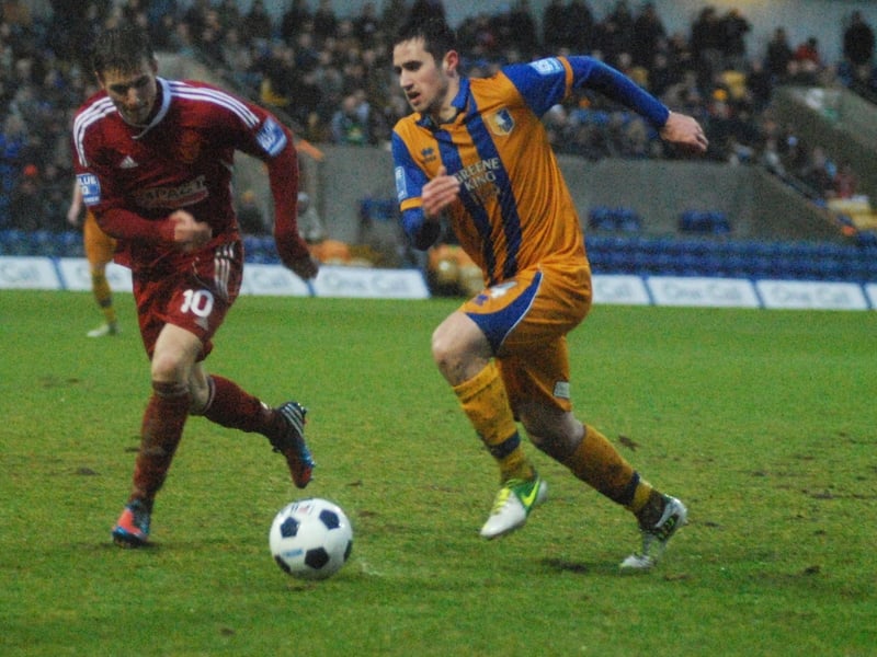 Chris Clements was a Stag for five years before leaving in 2017. He's now playing non-league football for Rugby Town.