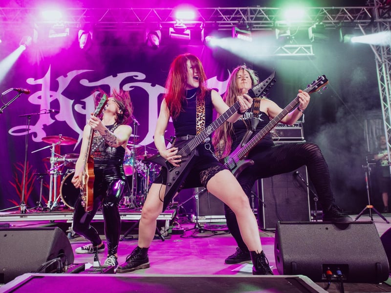 Kittie returned to Download Festival after 15 years