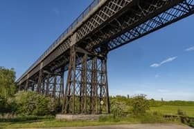 Discover the 'Iron Giant' Bennerley Viaduct on a wellbeing walk from Eastwood's DH Lawrence Museum. Photo: Reg Lowe