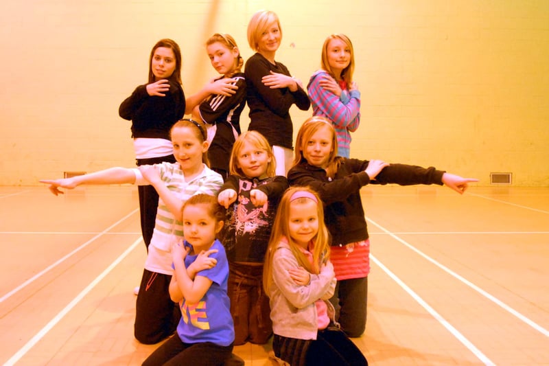 The Sarah McVey hip hop dance class in 2008. Can you spot someone you know?