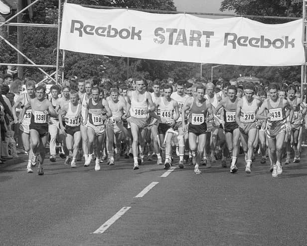 Thousands of runners have taken part in the Mansfield Half Marathon down the decades. Can you spot anyone you know here?