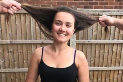 Hazel Bowen is shearing off her long locks to be made into a wig for The Little Princess Trust.