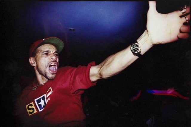Goldie at the Blue Note in Hoxton Square 1995