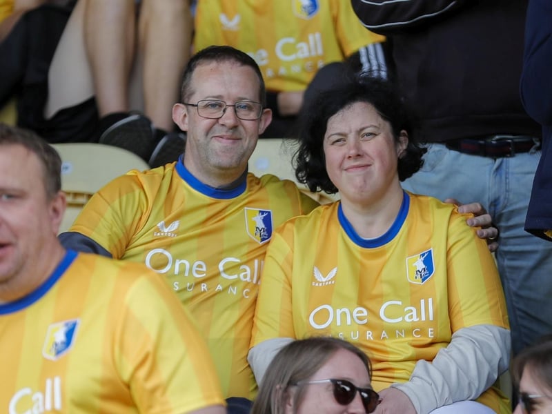 Mansfield Town collected a first home win of the season after beating Cambridge United