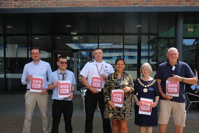 The new service was launched at the police and fire service joint headquarters