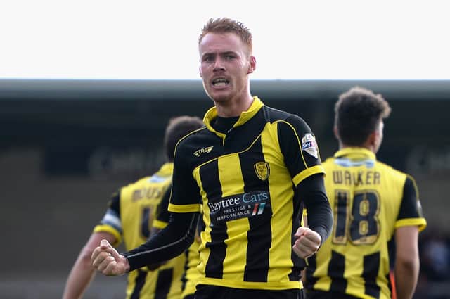 Tom Naylor in action for Nigel Clough at Burton Albion.