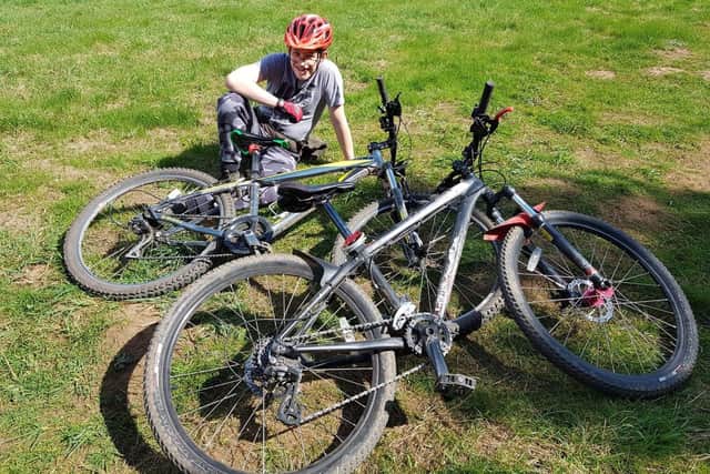 Ben Goddard, aged 16 who has had his bike stolen - Picture Sarah Jeffcoat