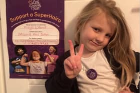 Freya Wilmot is having her hair cut and donated to the Little Princess Trust this weekend