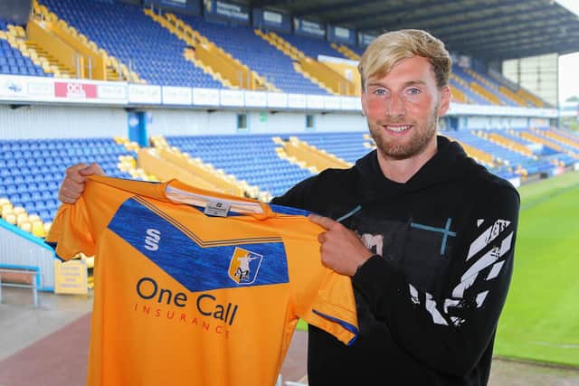 New Mansfield Town signing: Aaron O'Driscoll will bring competition for places. Pic by Chris Holloway The Bigger Picture.media: