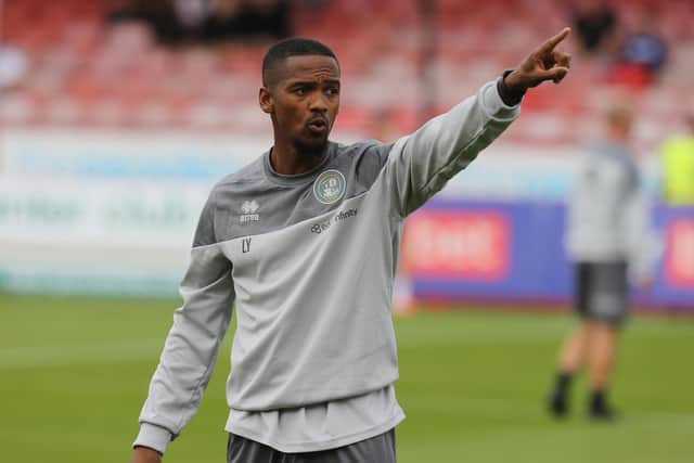 Crawley Town assistant manager Lewis Young in charge at Stags.