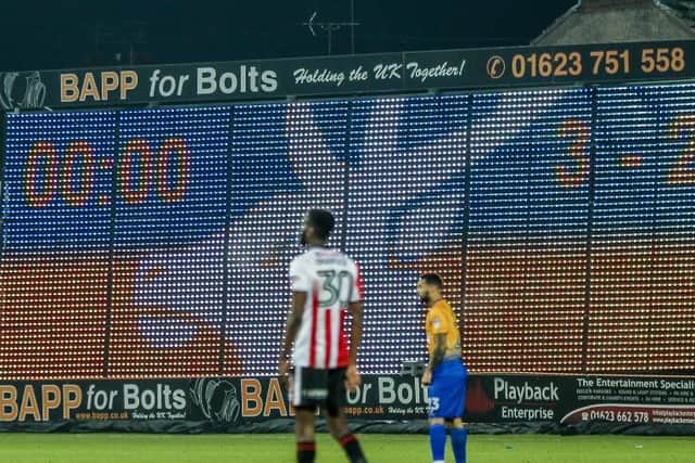 A history of Stags scoreboards - 2018