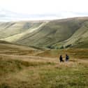 Kinder Scout in the Peak District.