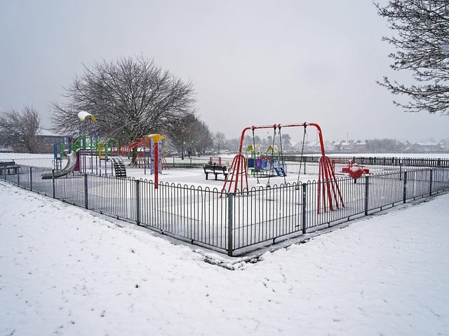 Mansfield in the snow