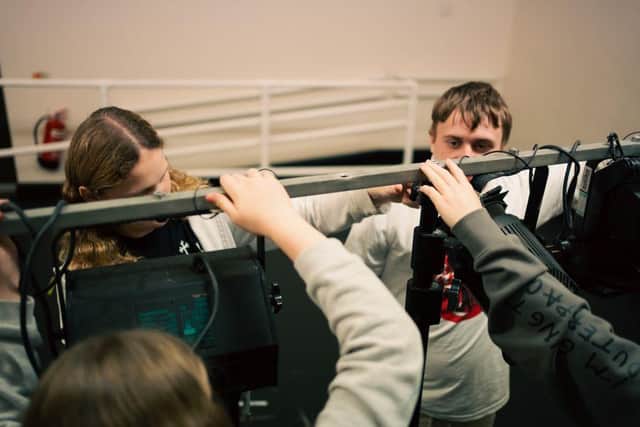 Students at the tech academy