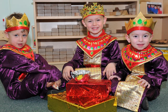 Pupils from Throston Primary School pictured at their Nativity play. Remember this?