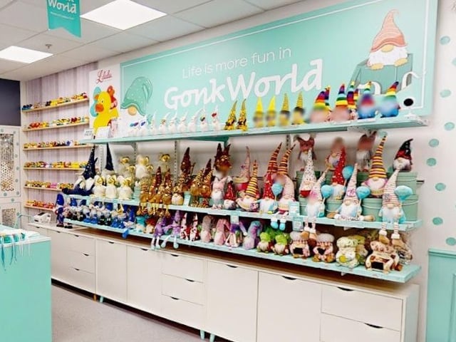 Gonk World, Unit 52 Four Seasons Centre, Mansfield NG18 1SX: The store provides an extensive array of seasonal and occasion-specific gonks, ensuring a fresh inventory. They offer signature collections, designed by the owner, which are unique collectibles and home decor pieces not found elsewhere. The physical shop is planned to close after Boxing Day (26th December), and from January onwards, Gonk World will operate exclusively as an online business, though they may have future pop-up events.