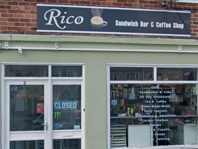 Rico on Pecks Hill, Mansfield, has a 4.6 out of 5 rating, based on 71 reviews. One review said: "Full English breakfast, 1st class food, friendly management and staff, great service and excellent quality of food, great choice of hot and cold food and drinks, well worth a visit."