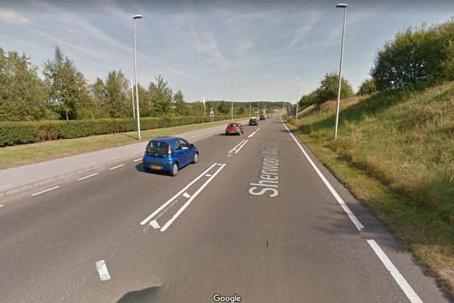 The A617 Sherwood Way South