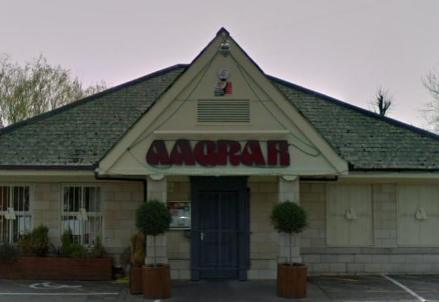 In third place we have Aagrah. You can visit them at, Great N Rd, Woodlands, Doncaster DN6 7RA.