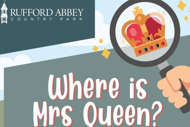 To mark the Queen's Platinum Jubilee, Rufford Abbey is hosting a novel event for the kids on Saturday and throughout June. It's a fun and interactive trail through the grounds of the country park, challenging children to 'Find Mrs Queen'. Simply pick up a trail sheet from Rufford's administration office or gift shop.