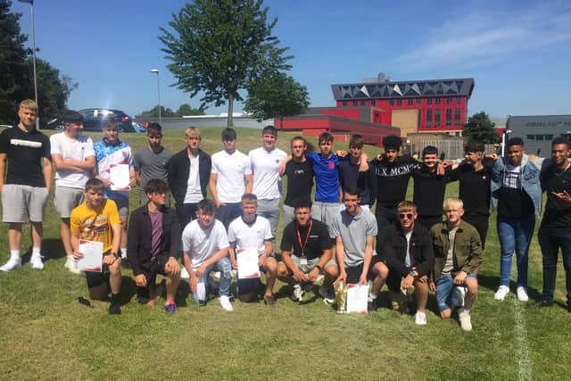 BTEC National Foundation Diploma in Sport - Mansfield Town Performance Football students