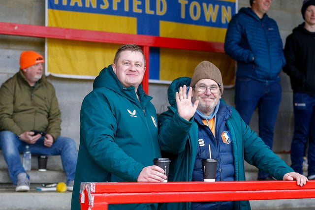 Mansfield Town fans saw their side return to winning ways at Crawley Town.