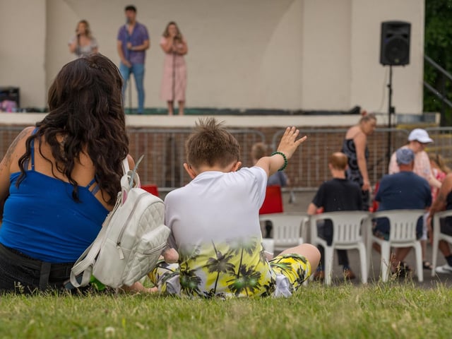 Families could enjoy a picnic while listening to some live music.