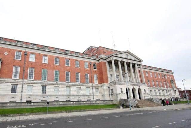 The inquest was held at Chesterfield Town Hall.