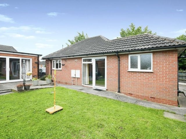 Here is the self-contained, detached annexe, which sits next to the bungalow. It would be ideal for an elderly relative, who needs to be close to his or her family, or for someone who needs a separate space to work from home.