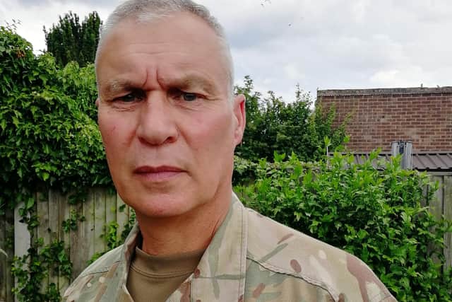 Mick's last day in uniform will be the end of May, just after he turns 62.
