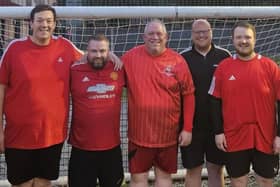 Mansfield football-based weight loss club celebrates five-year anniversary with 1.5 tonne landmark