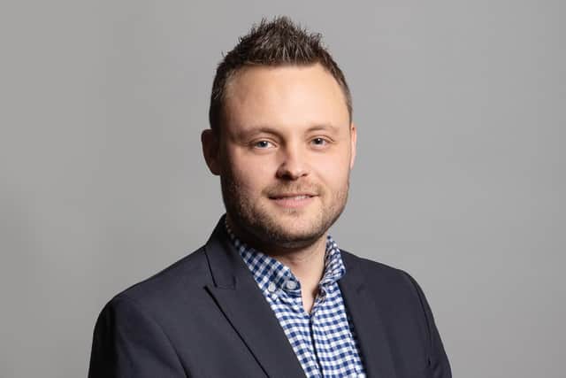 Coun Ben Bradley, Conservative MP for Mansfield, Nottinghamshire Council leader and member for Mansfield North.