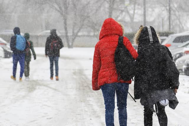 A number of schools are closed today.