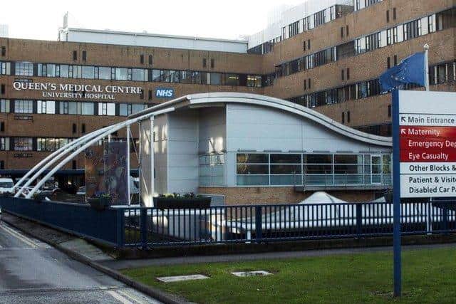 The Queen's Medical Centre hospital in Nottingham.
