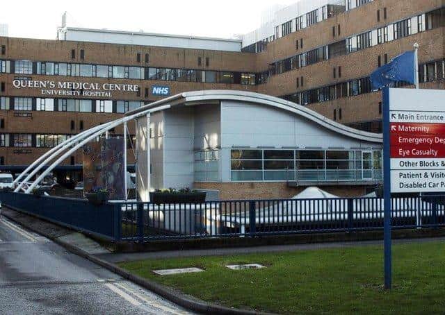 The Queen's Medical Centre hospital in Nottingham.