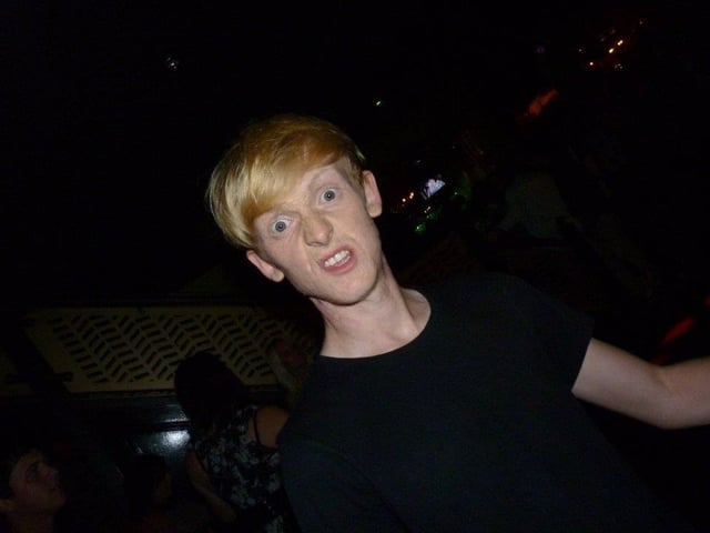 Making a face