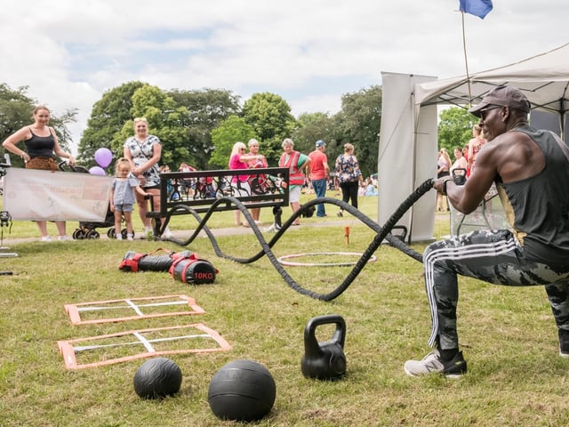 There were a range of activities and demonstrations throughout the afternoon.