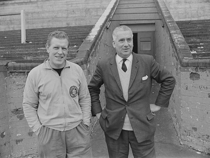 Mansfield Town manager Tommy Eggleston is pictured in 1969.